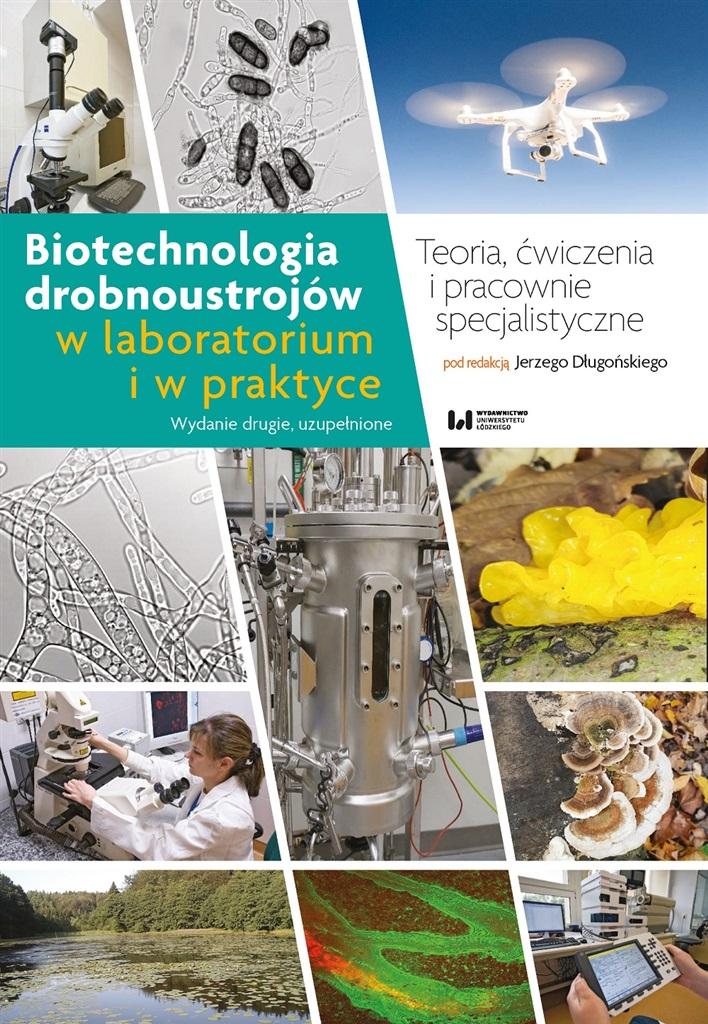 Książka - Biotechnologia drobnoustrojów w laboratorium...