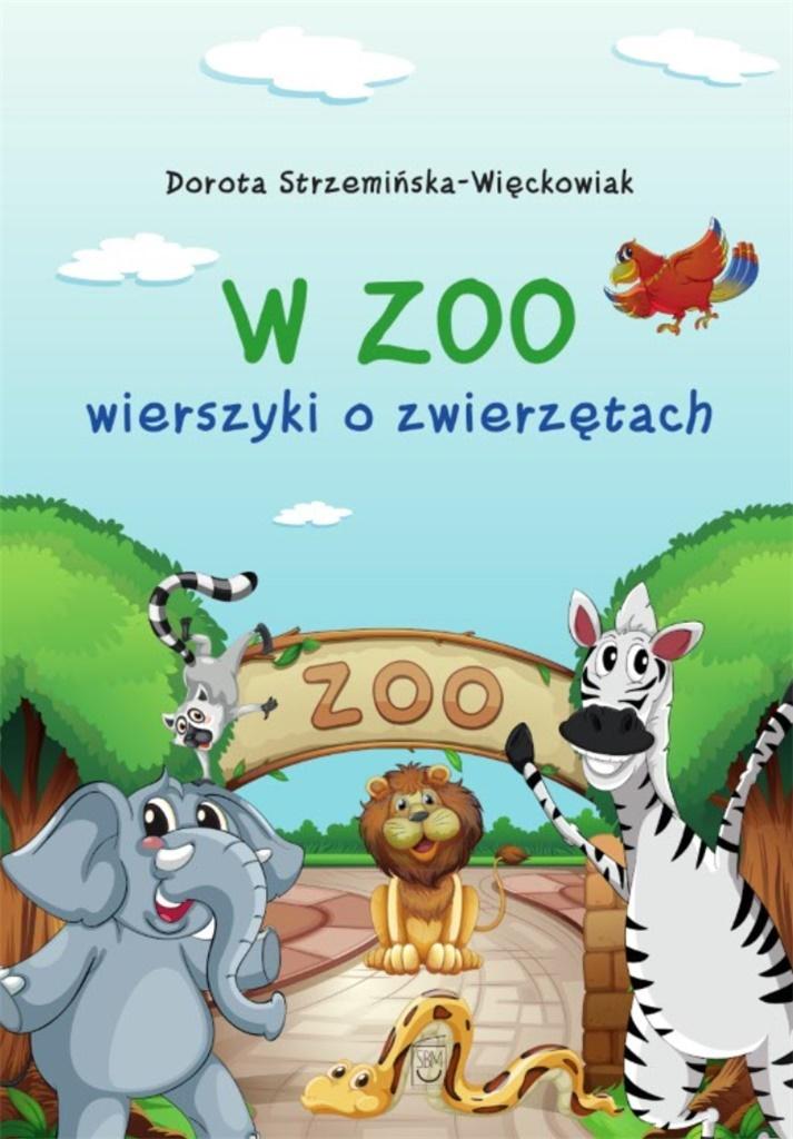 Książka - W zoo. Wierszyki o zwierzętach