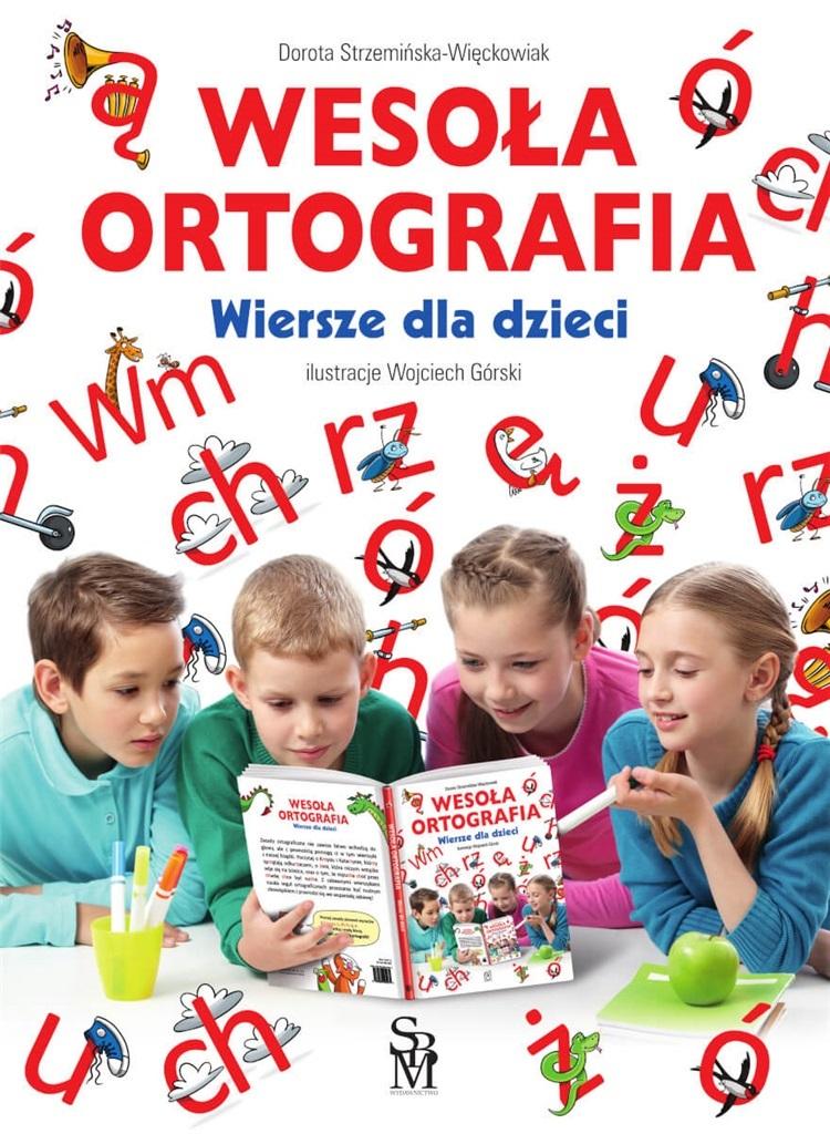 Książka - Wesoła ortografia. Wiersze dla dzieci w.2023