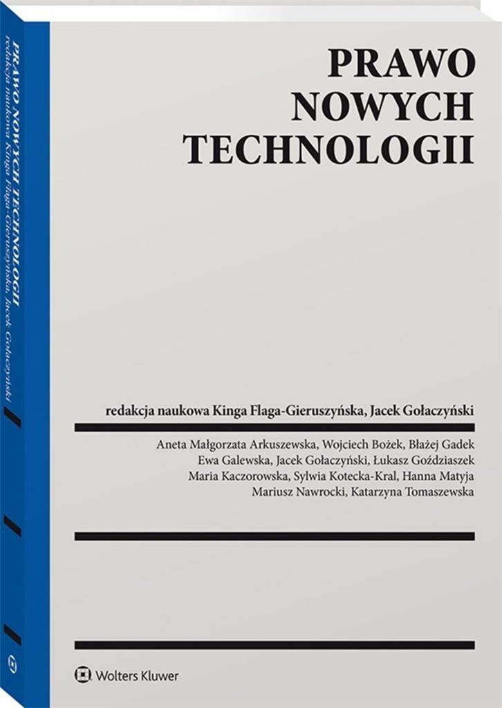 Książka - Prawo nowych technologii