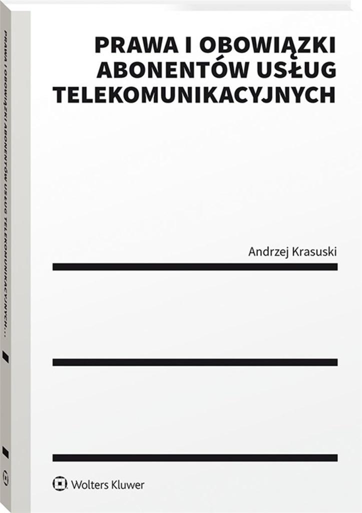 Książka - Prawa i obowiązki abonentów usług..