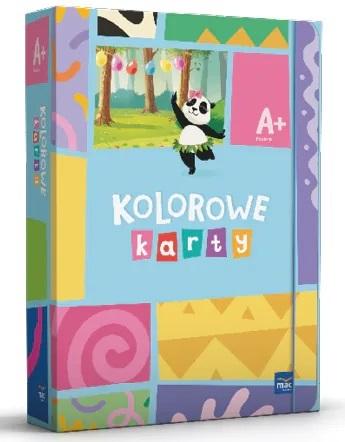 Książka - Kolorowe karty. Poziom A+ Czterolatek Pakiet