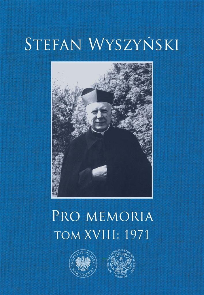 Książka - Pro memoria T.18 1971