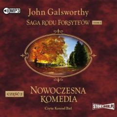 Książka - Saga rodu Forsyte'ów. T.5 Nowoczesna... cz.2 CD