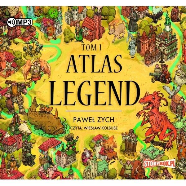 Książka - Atlas legend T.1 audiobook
