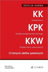 KK. KPK. KKW. 13 innych aktów prawnych
