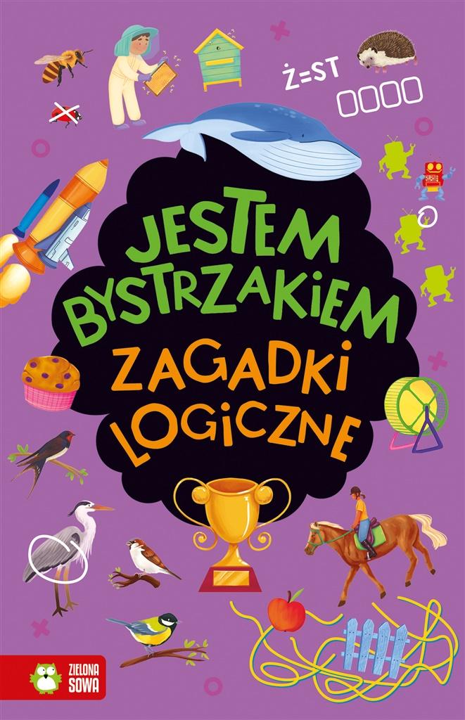 Książka - Jestem bystrzakiem. Zagadki logiczne