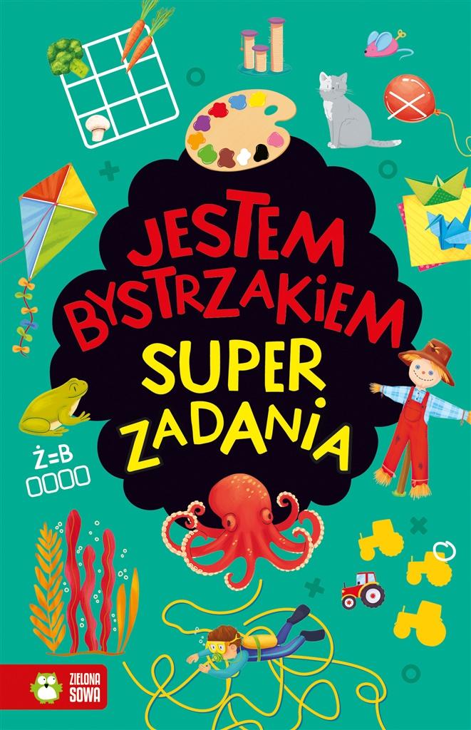 Książka - Jestem bystrzakiem. Super zadania