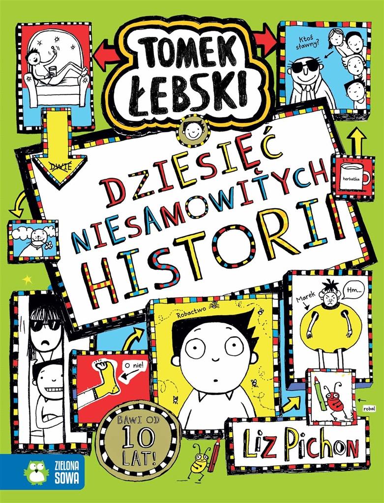 Książka - Tomek Łebski. Dziesięć niesamowitych Historii