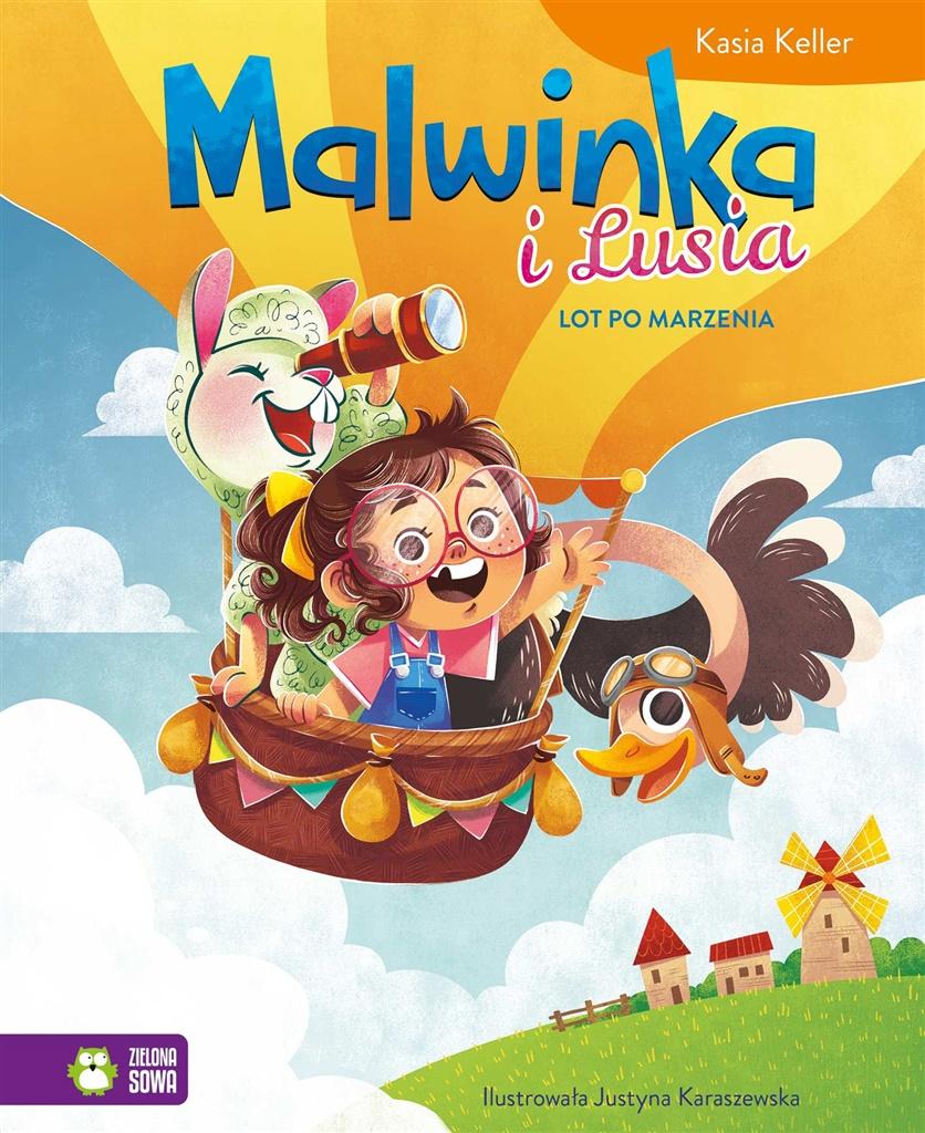 Książka - Malwinka i Lusia T.3 Lot po marzenia