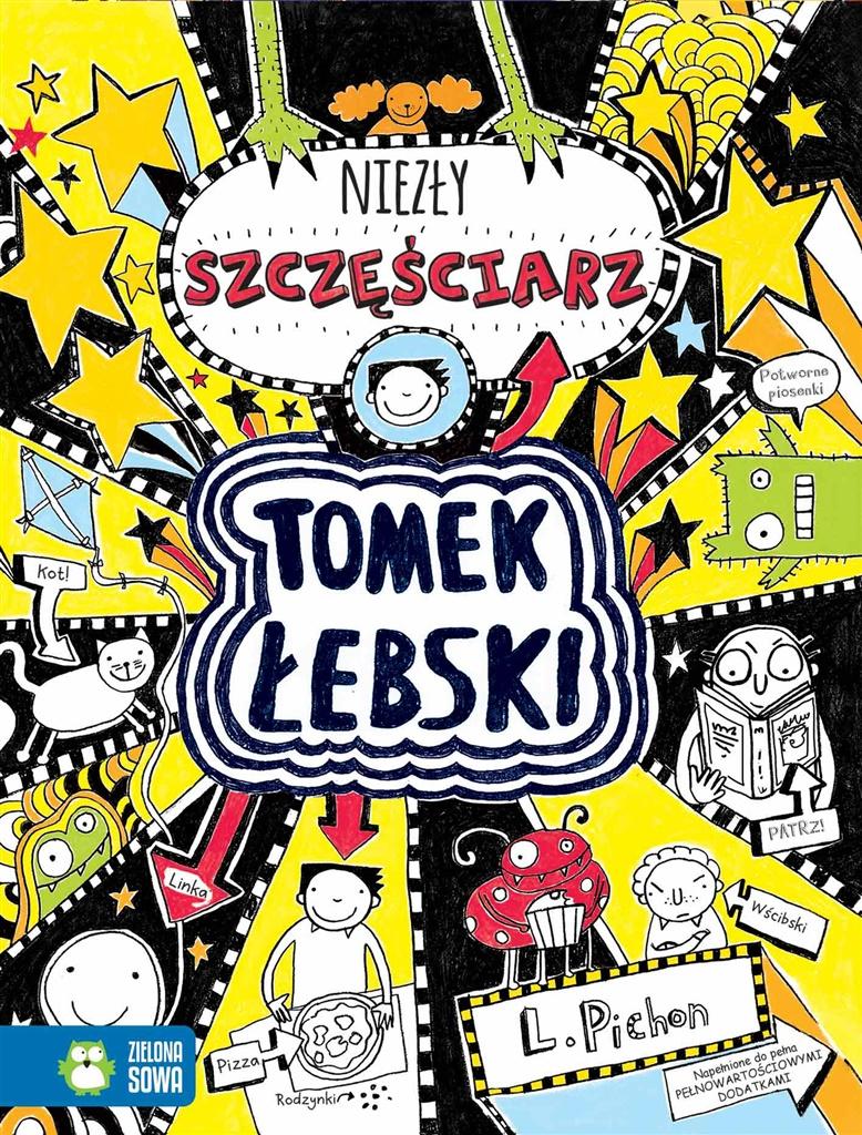 Książka - Tomek Łebski T.7 Niezły szczęściarz