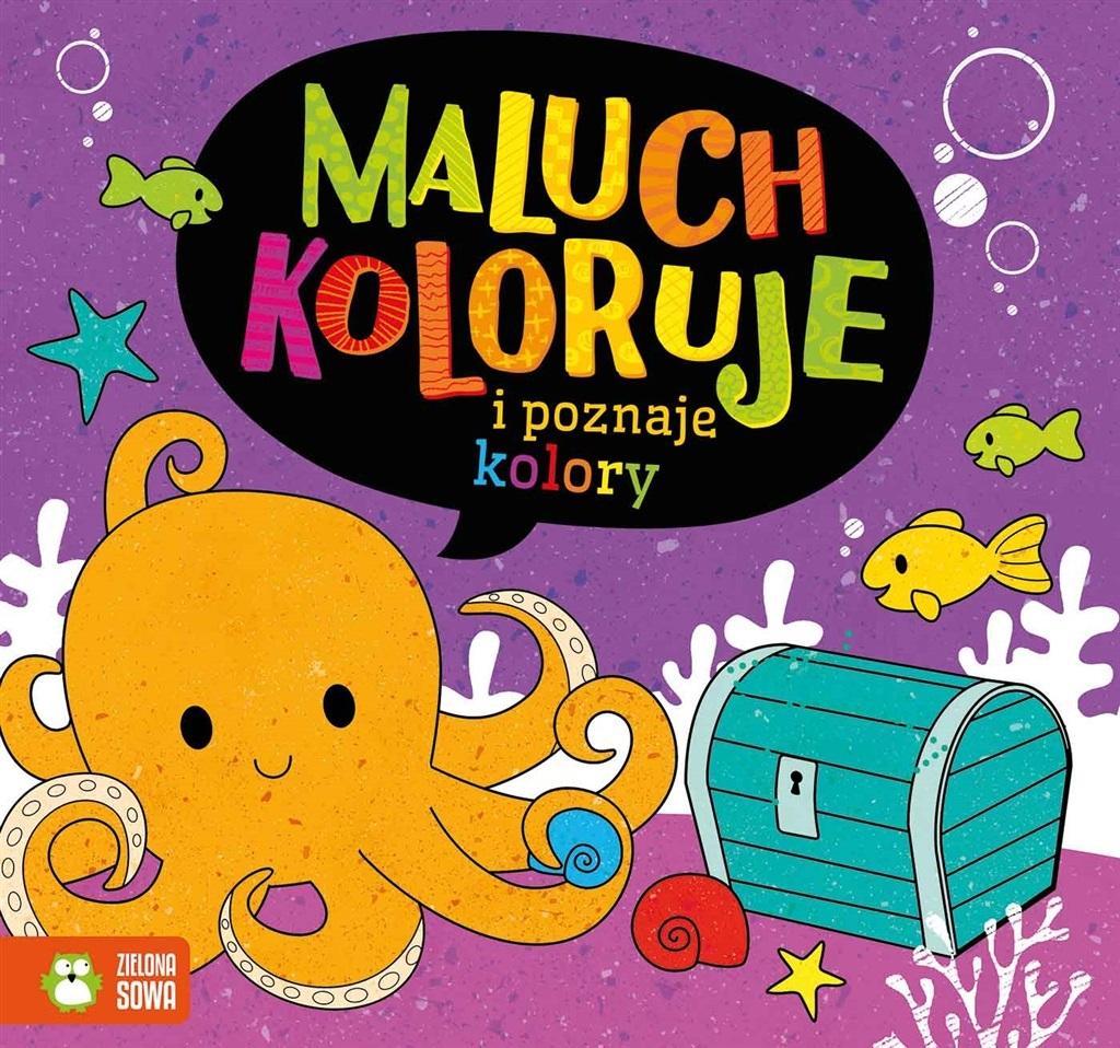 Książka - Maluch koloruje i poznaje kolory