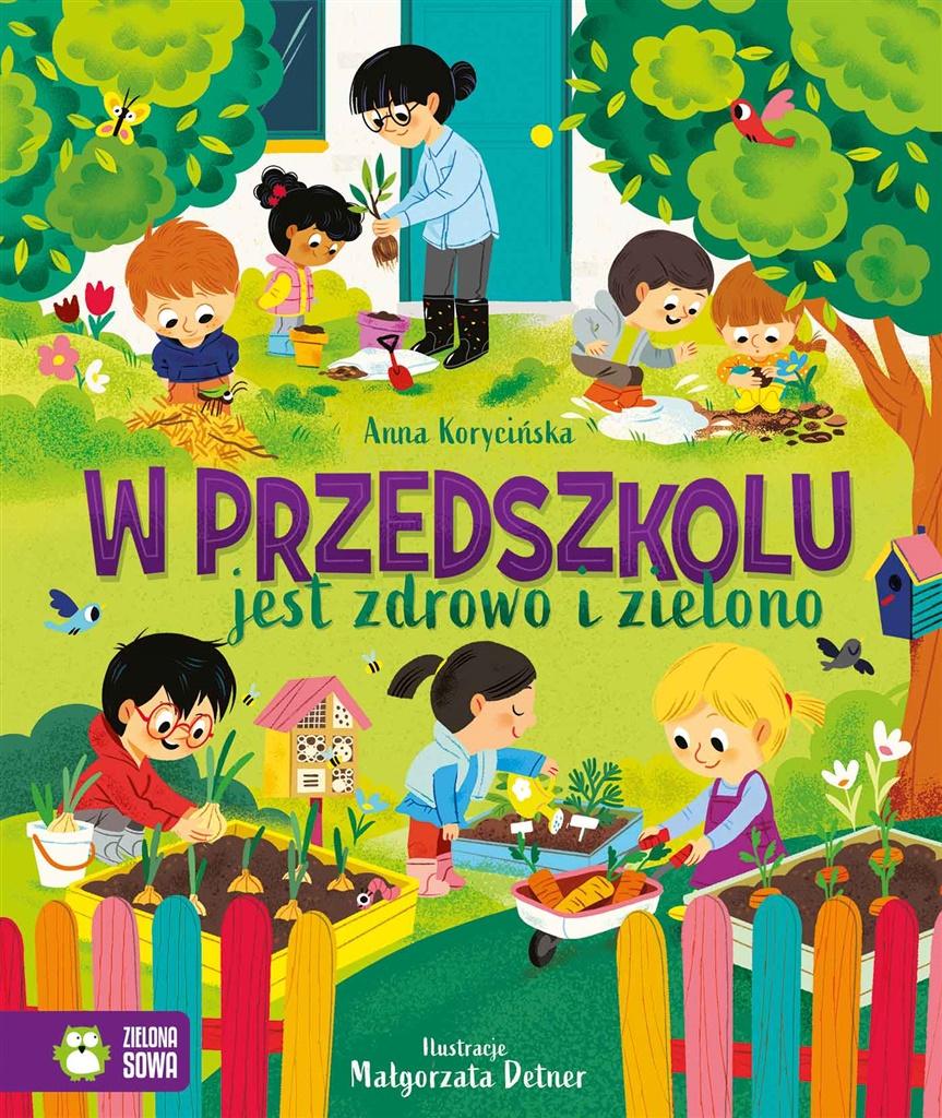 Książka - W przedszkolu jest zdrowo i zielono