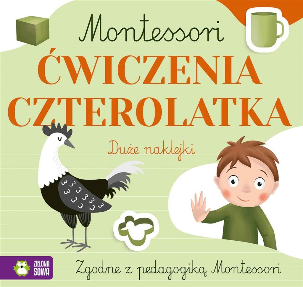 Książka - Montessori. Ćwiczenia czterolatka