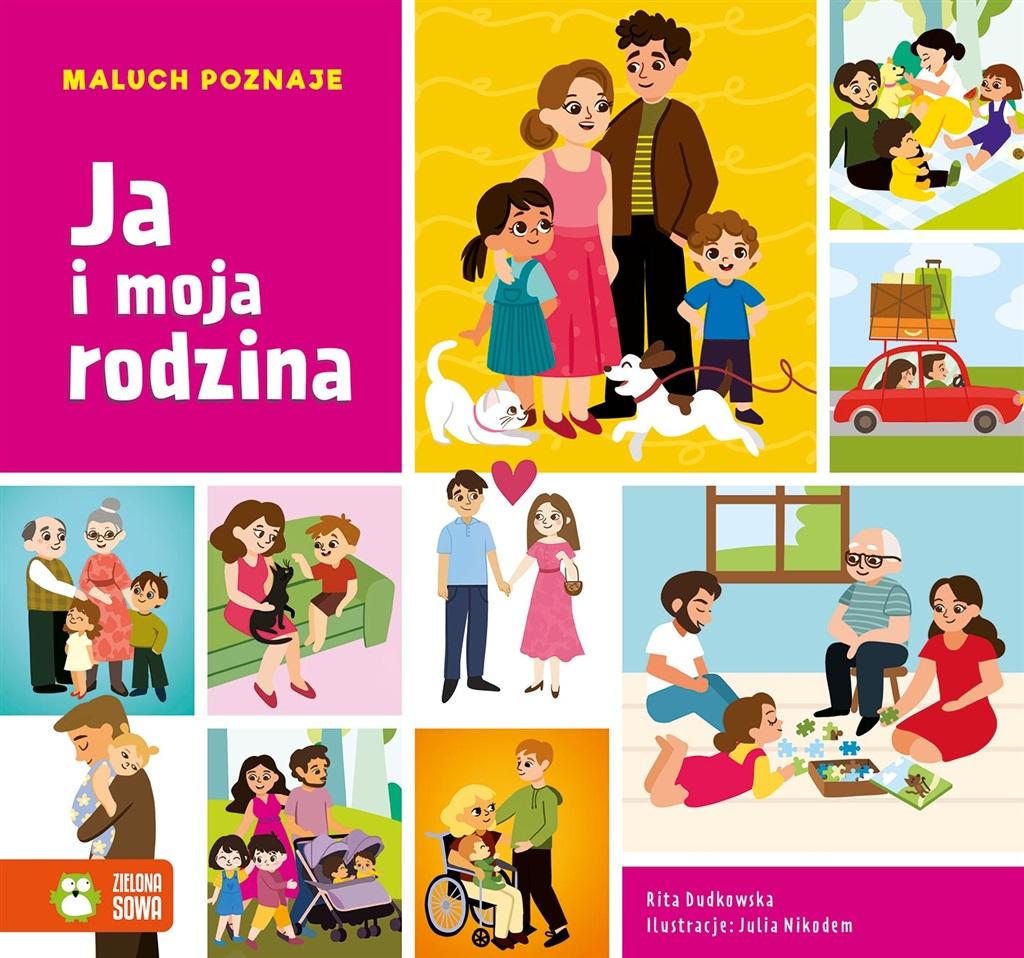 Książka - Maluch poznaje. Ja i moja rodzina