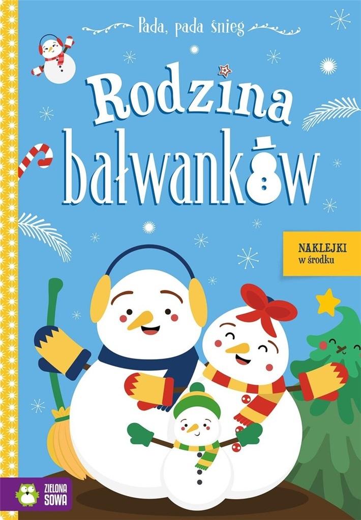 Książka - Rodzina bałwanków. Pada, pada śnieg