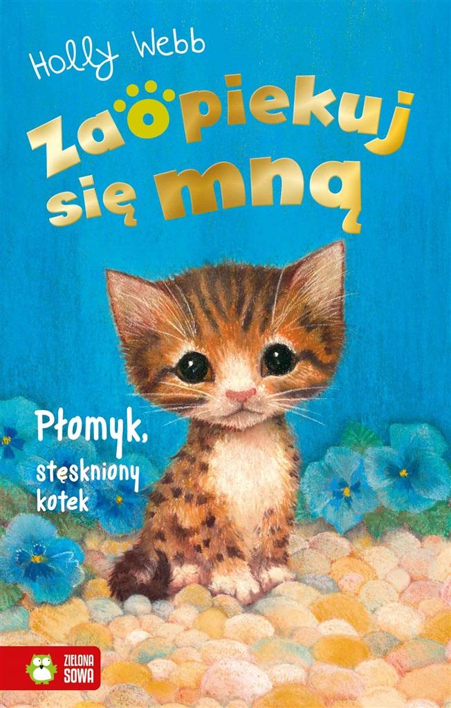 Książka - Zaopiekuj się mną. Płomyk, stęskniony kotek