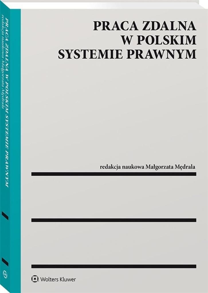 Książka - Praca zdalna w polskim systemie prawnym