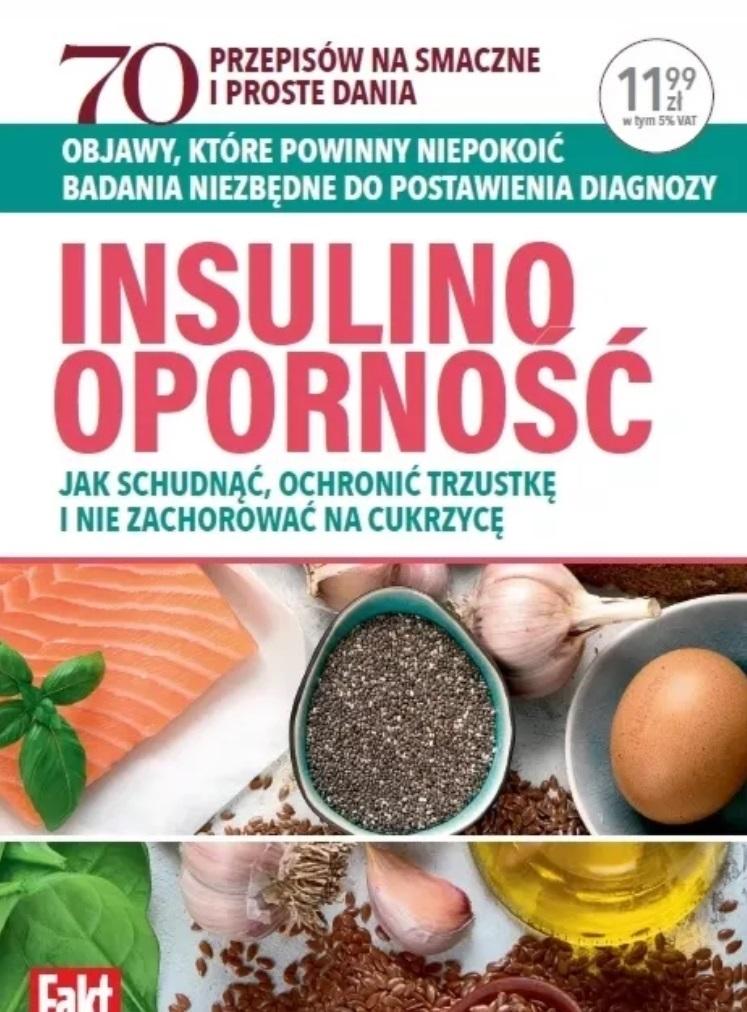 Książka - Insulinooporność. Jak schudnąć, ochronić trzustkę