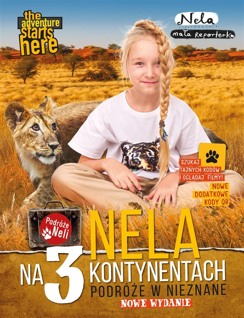 Książka - Nela na 3 kontynentach z kodami QR