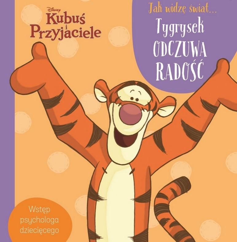 Książka - Jak widzę świat Tygrysek odczuwa radość