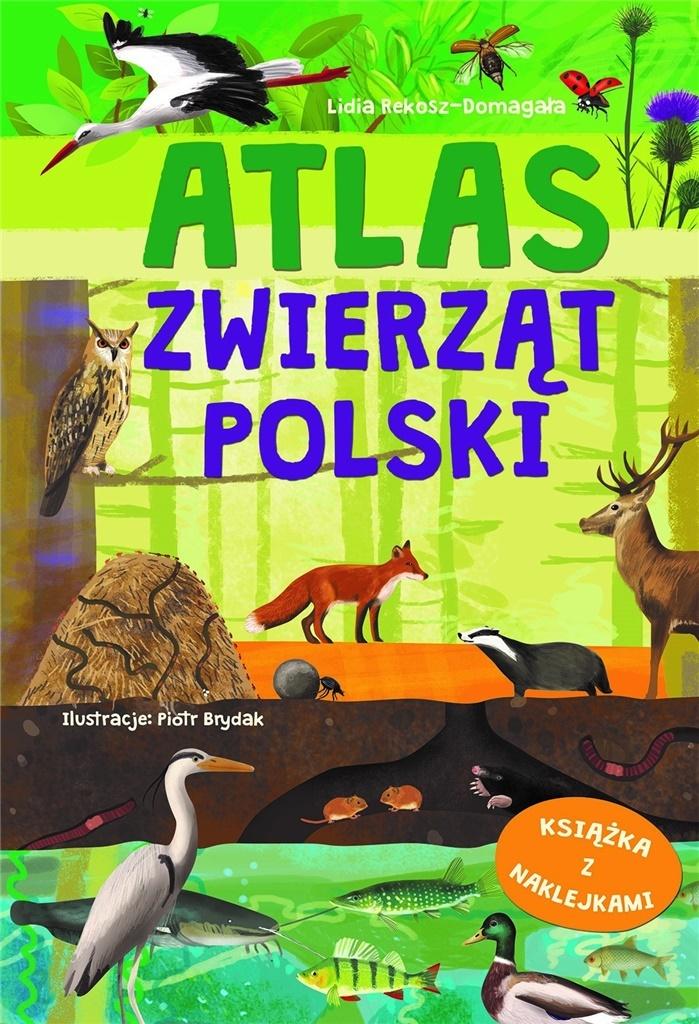 Książka - Atlas zwierząt Polski