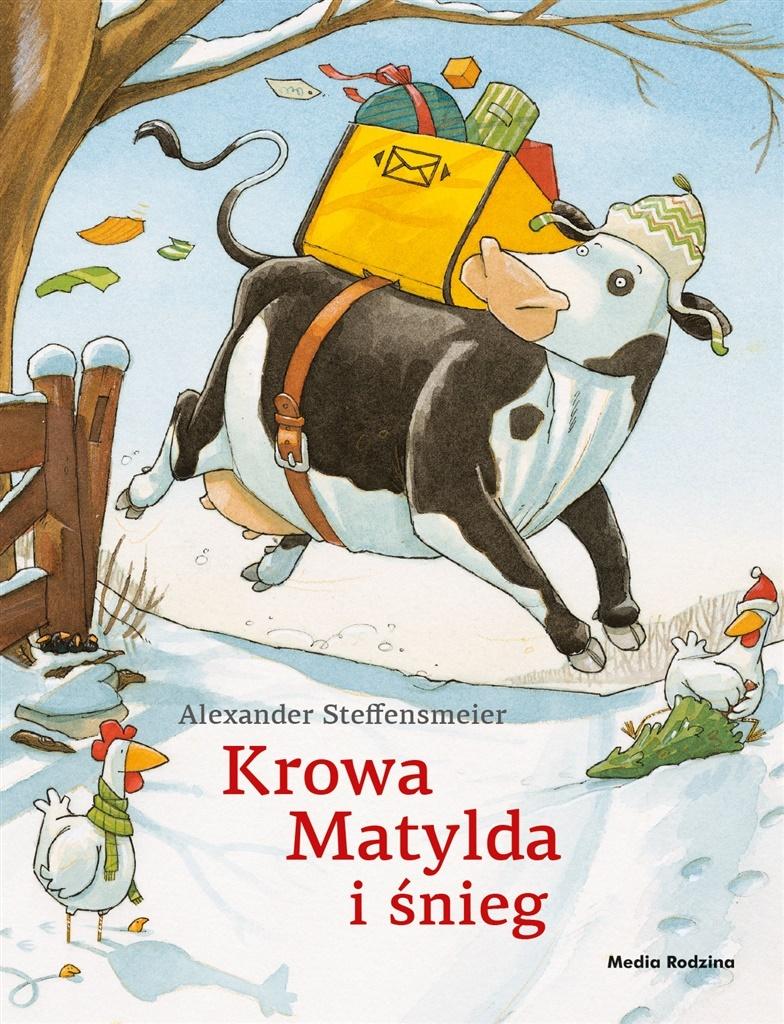 Książka - Krowa Matylda i śnieg BR