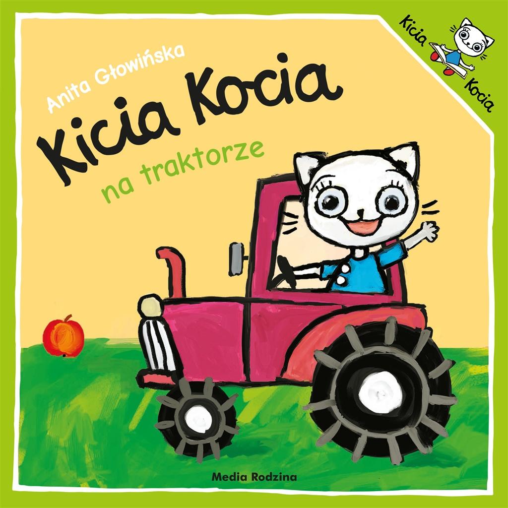 Książka - Kicia Kocia na traktorze w.2022