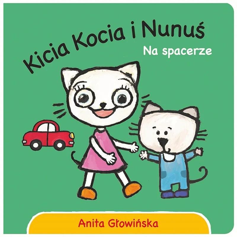 Książka - Kicia Kocia i Nunuś. Na spacerze
