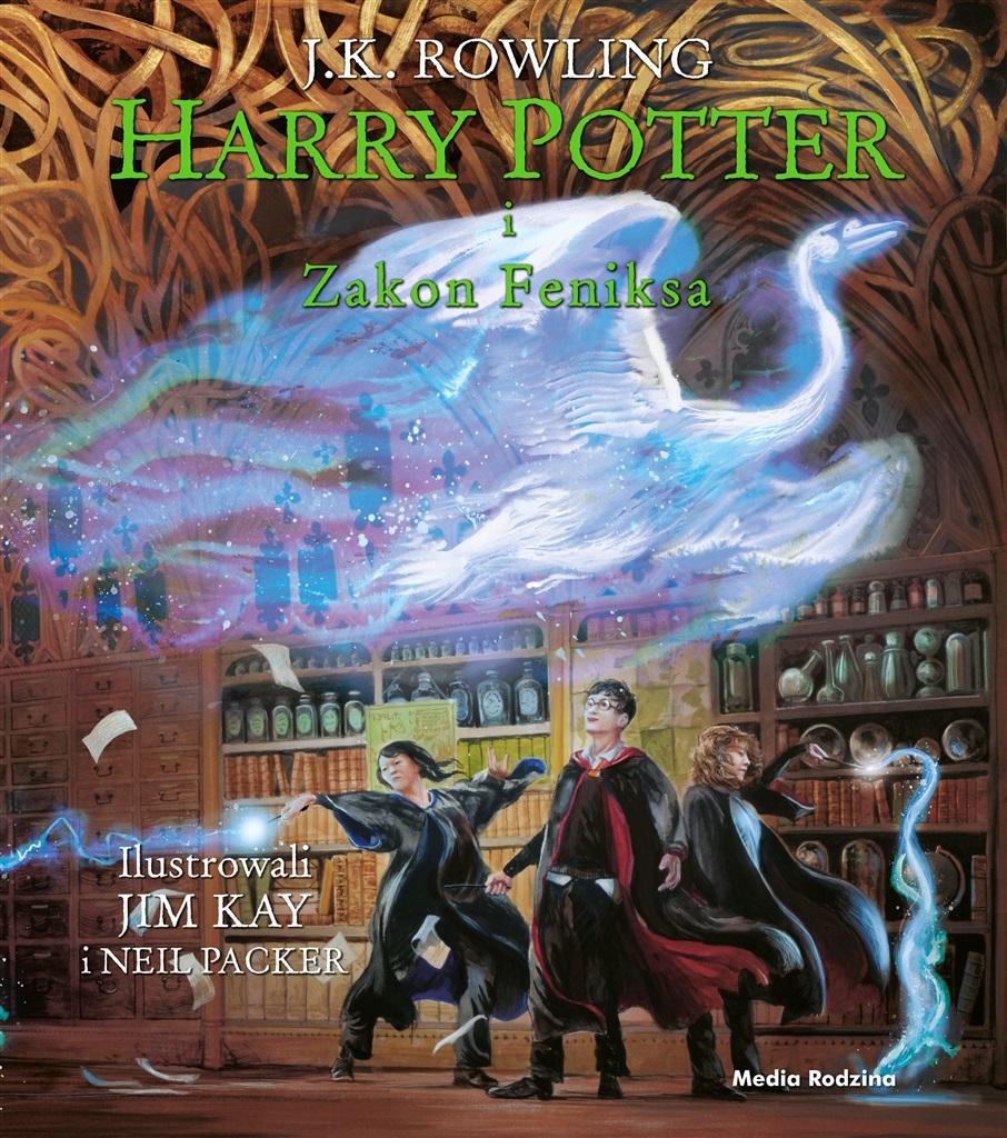 Książka - Harry Potter i Zakon Feniksa T.5 (ilustrowany)