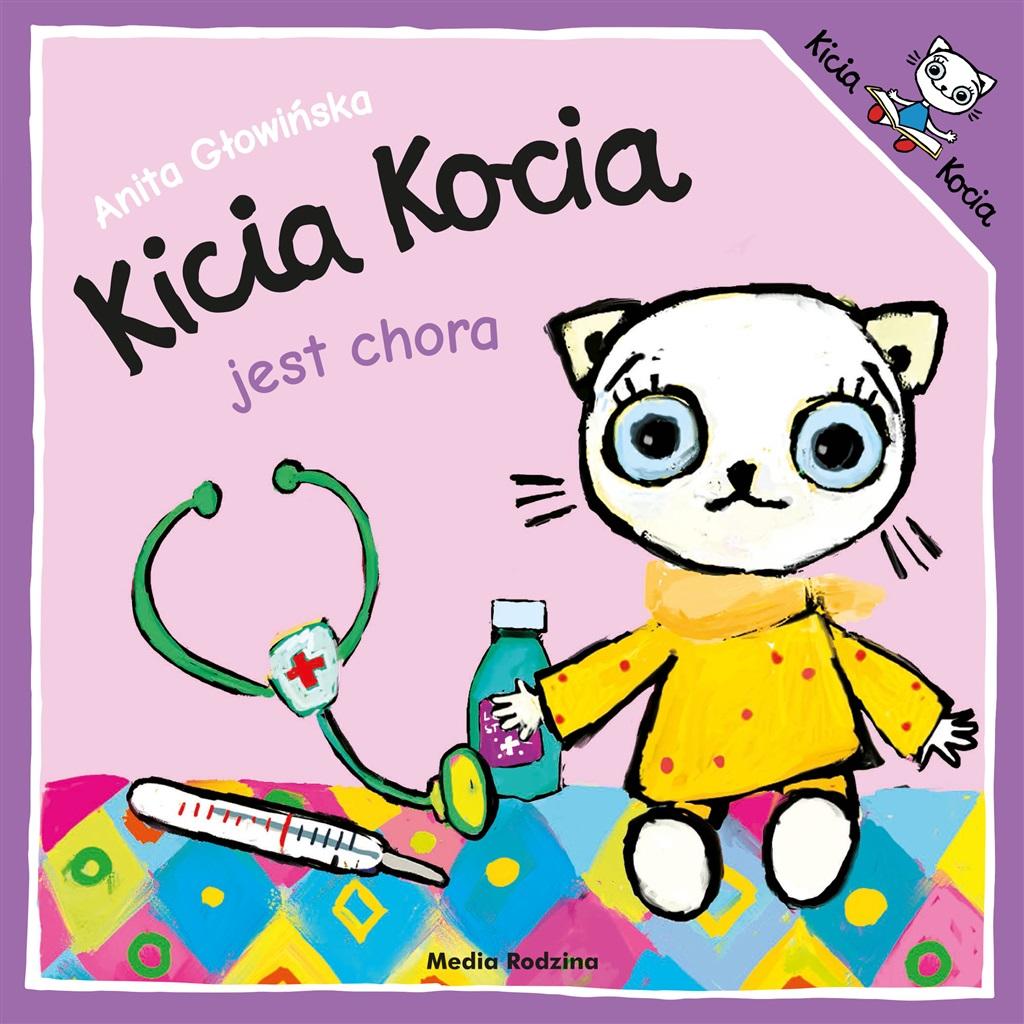 Książka - Kicia Kocia jest chora