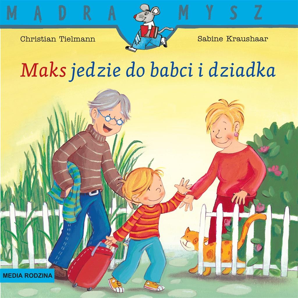 Książka - Maks jedzie do babci i dziadka