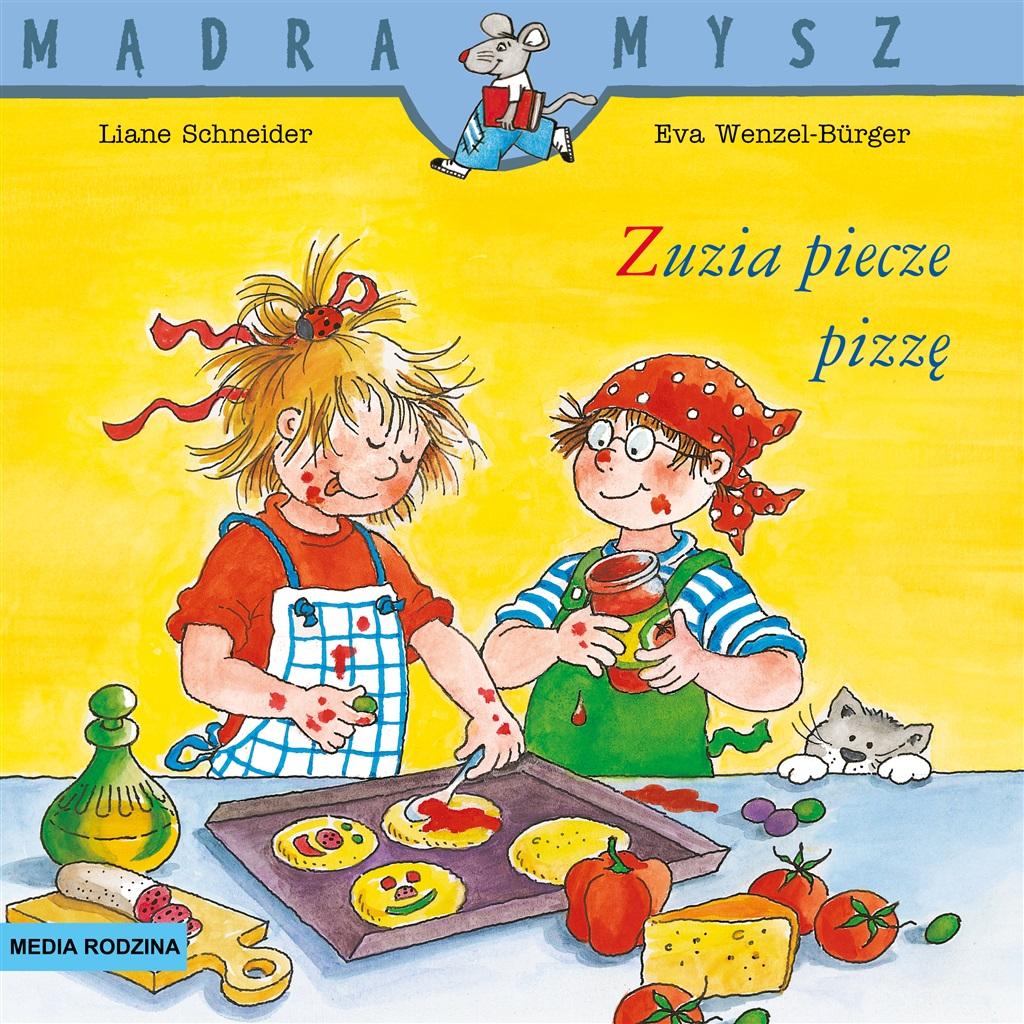 Książka - Mądra Mysz. Zuzia piecze pizzę