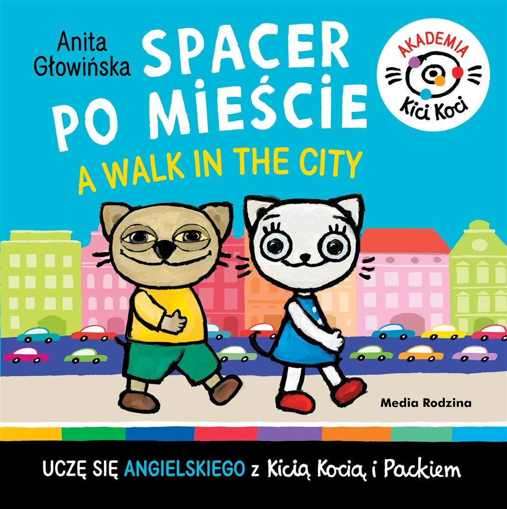 Książka - Spacer po mieście. A walk in the City