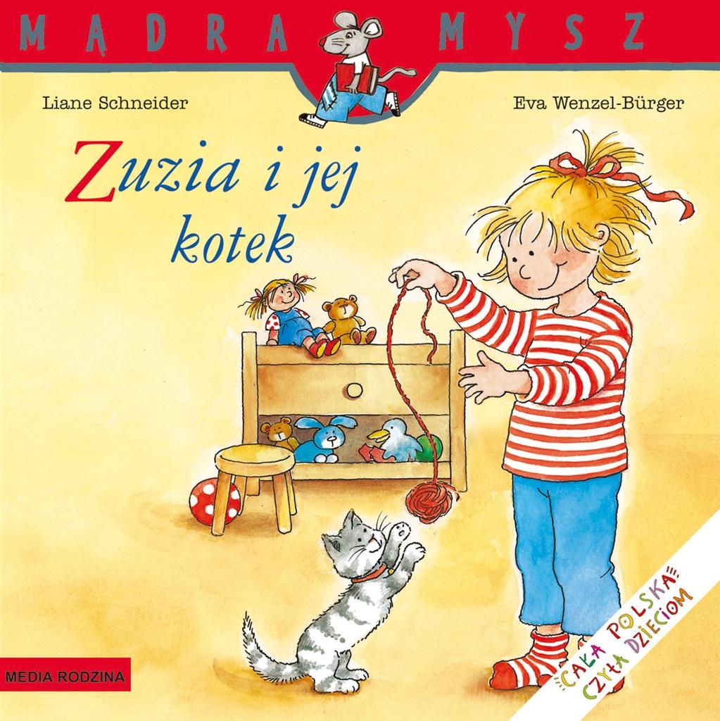 Książka - Mądra Mysz. Zuzia i jej kotek