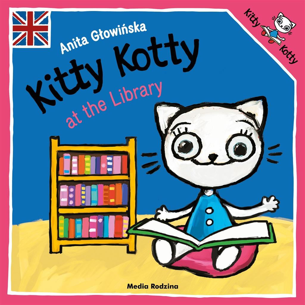 Książka - Kitty Kotty at the Library