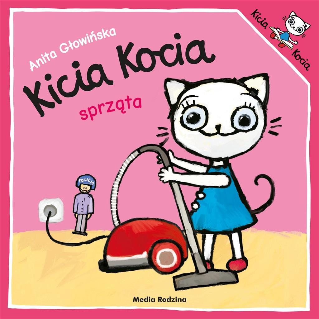 Książka - Kicia Kocia sprząta