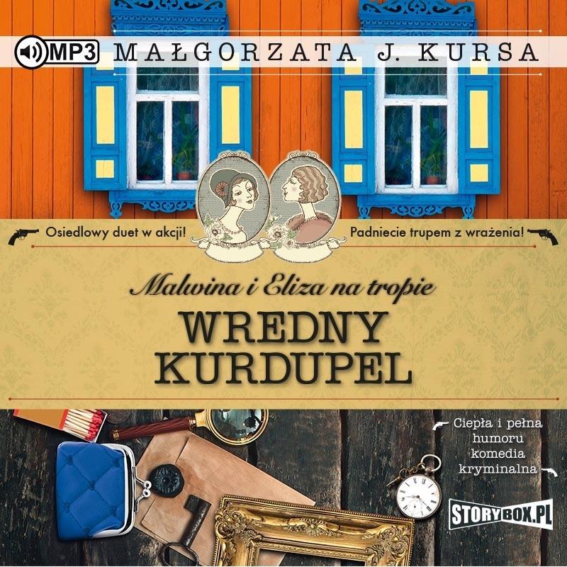 Książka - Malwina i Eliza na tropie T.3 Wredny kurdupel CD