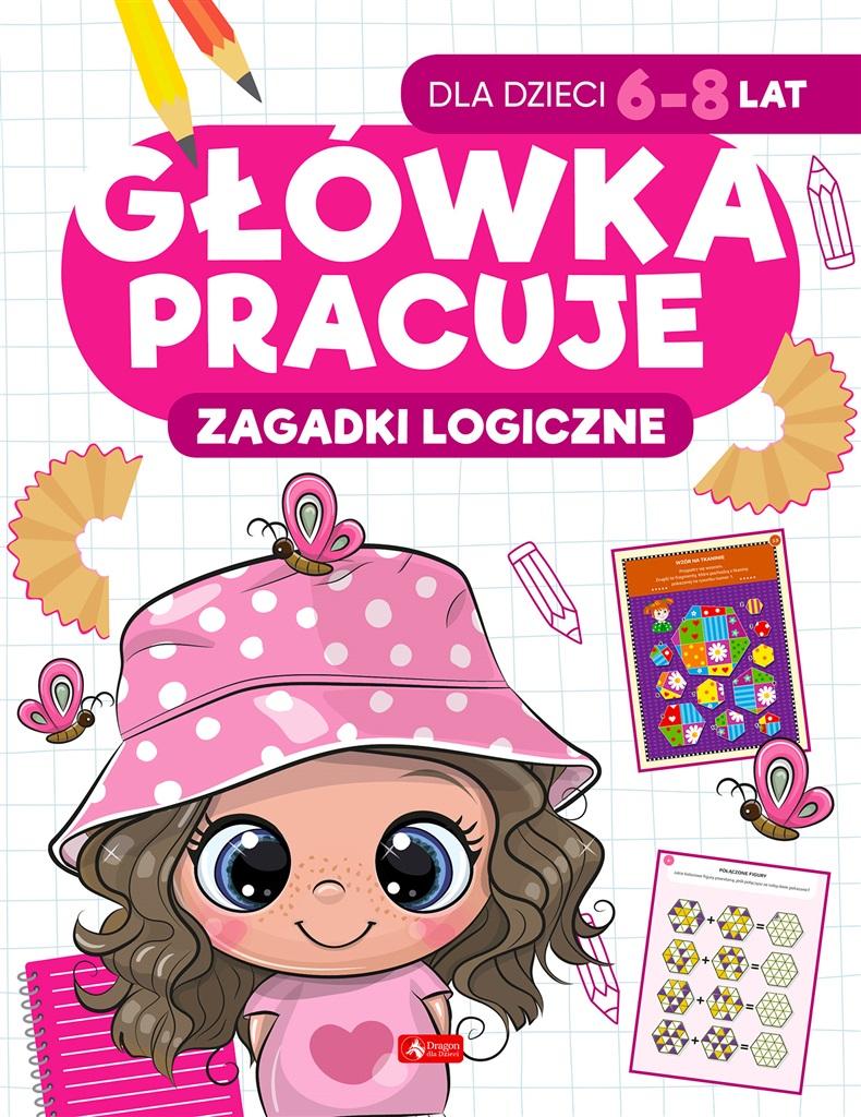 Książka - Główka pracuje. Zagadki logiczne