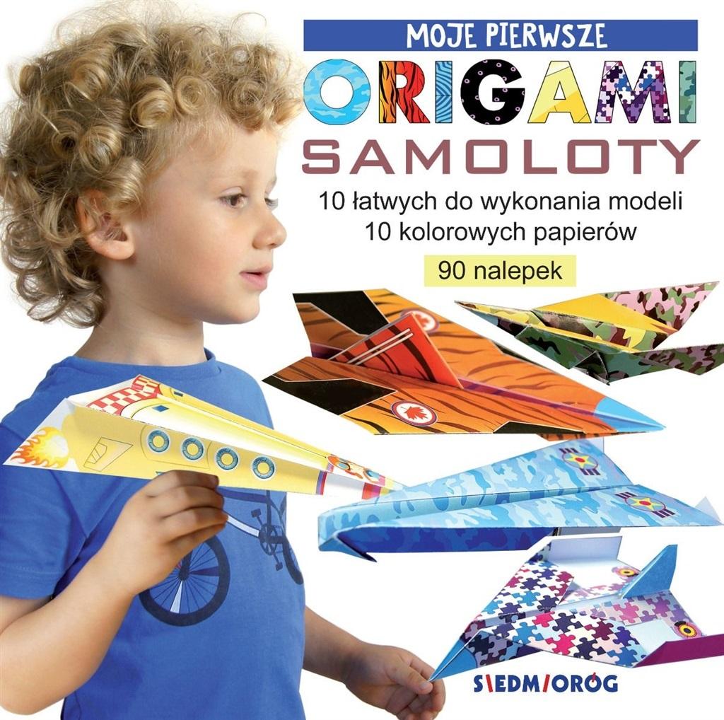 Książka - Moje pierwsze origami. Samoloty