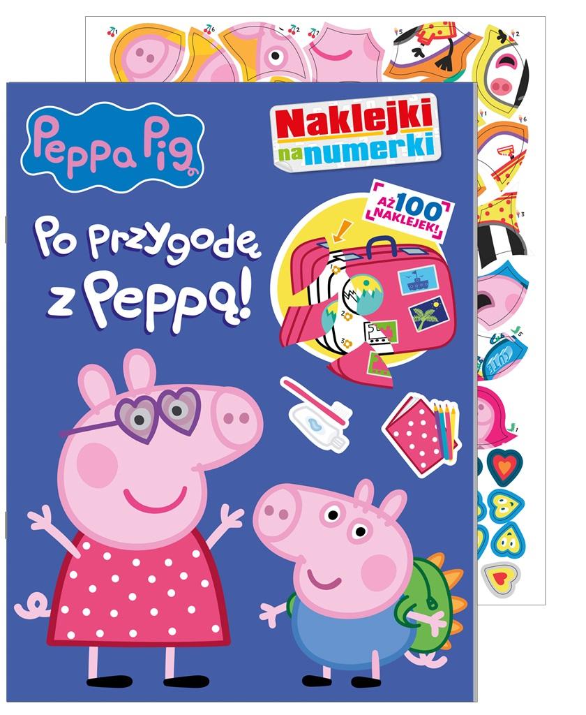 Peppa Pig Naklejki na Numerki