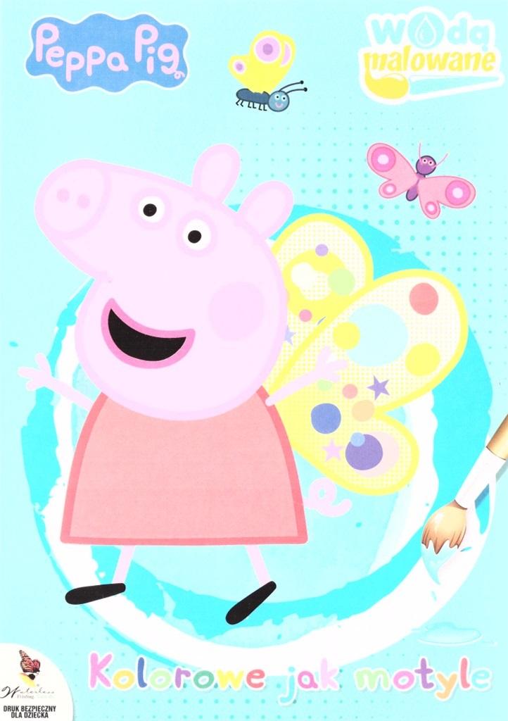 Peppa Pig. Wodą malowane