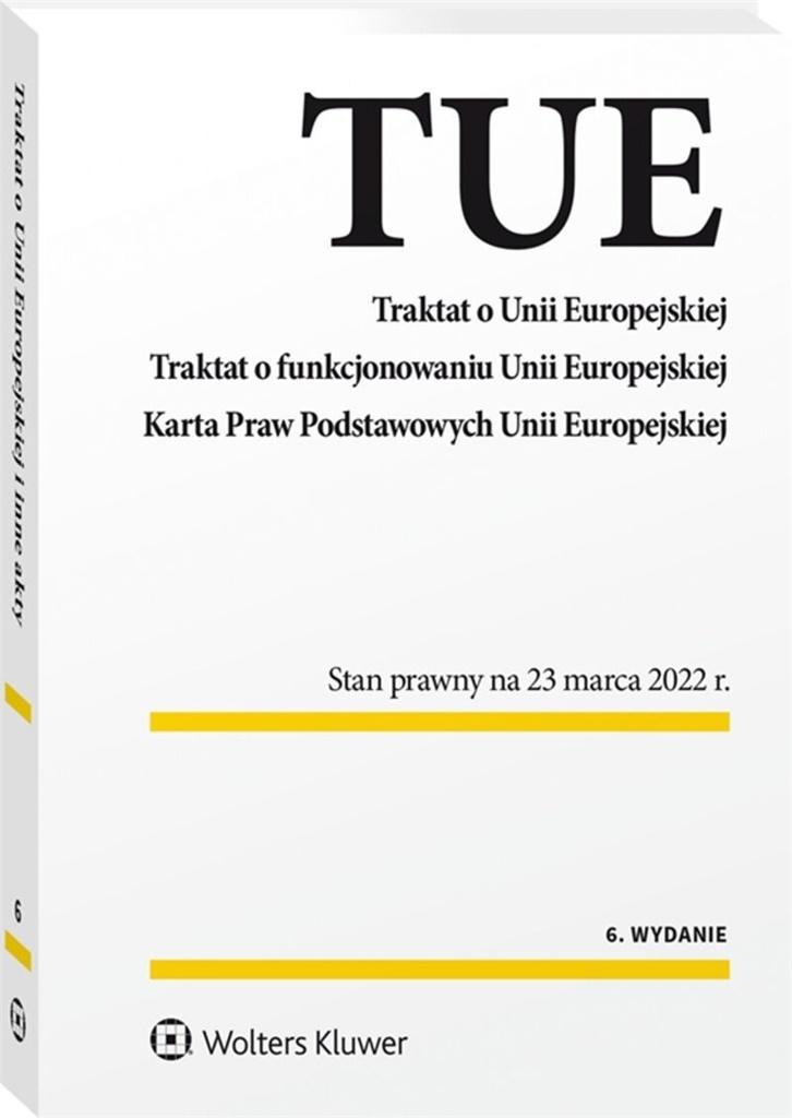 Książka - Traktat o Unii Europejskiej