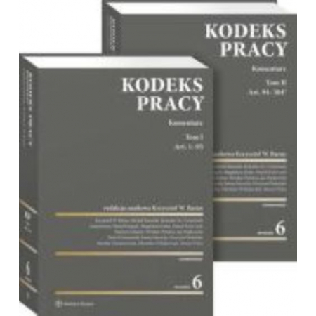 Kodeks pracy. Komentarz. Tom 1 i 2