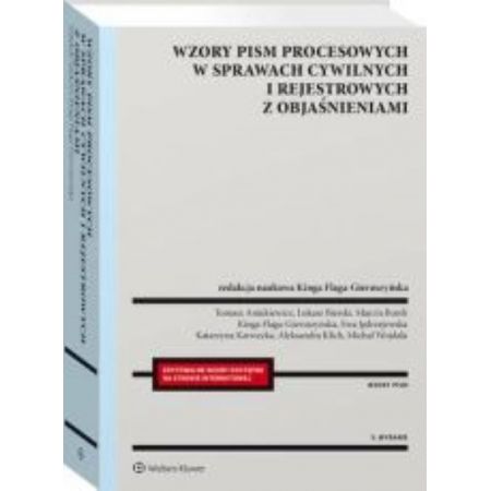 Wzory pism procesowych w sprawach cywilnych