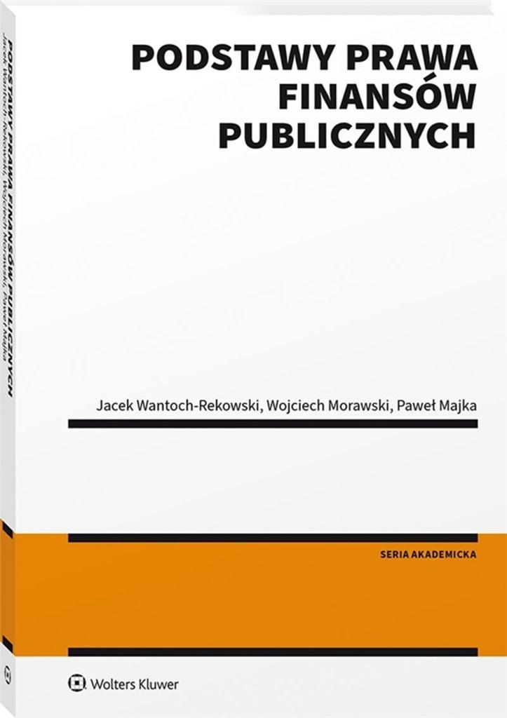 Książka - Podstawy prawa finansów publicznych