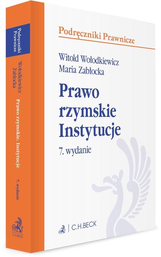 Książka - Prawo rzymskie. Instytucje z testami online