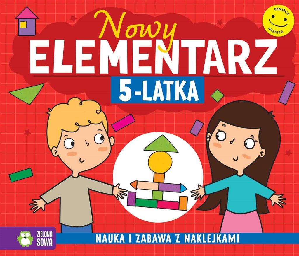 Książka - Nowy elementarz 5-latka