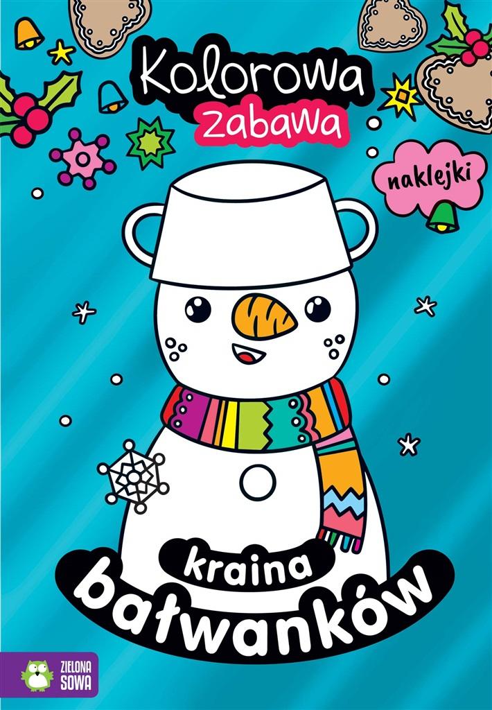 Kraina bałwanków. Kolorowa zabawa