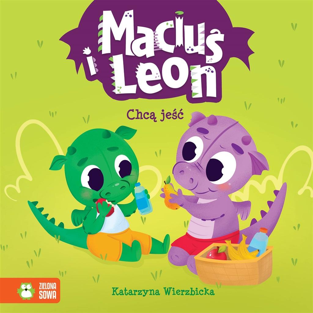 Książka - Maciuś i Leon chcą jeść